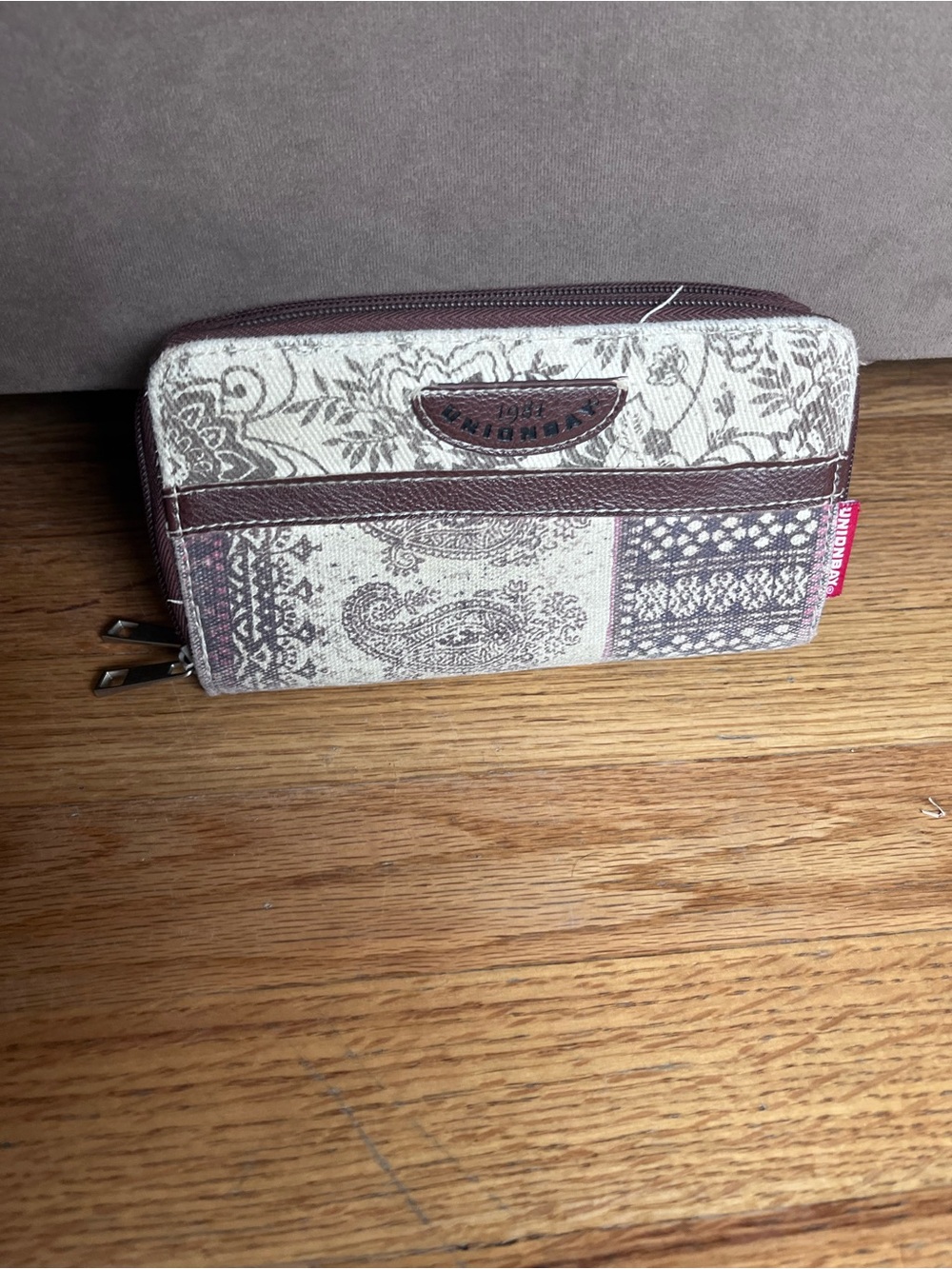 Unionbay paisley print wallet